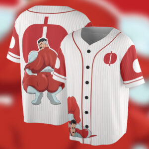 Limited Omni Man Superhero Jersey, Invincible Men's Jersey, Superhero