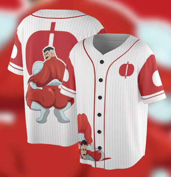 Limited Omni Man Superhero Jersey, Invincible Men's Jersey, Superhero