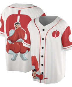 Alternative view of Limited Omni Man Superhero Jersey, Invincible Men's Jersey, Superhero