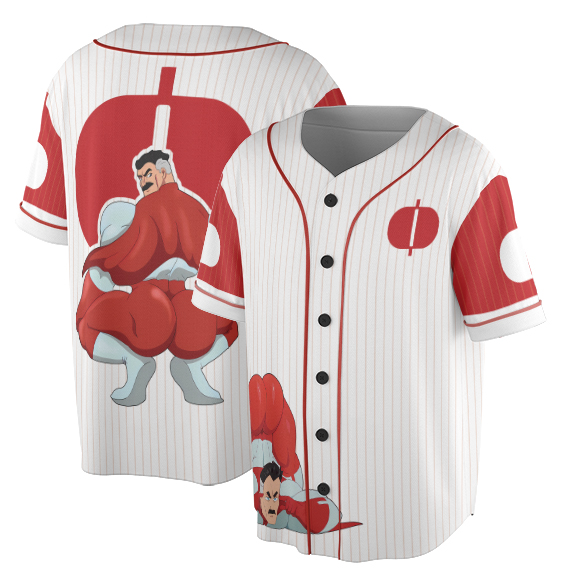 Limited Omni Man Superhero Jersey, Invincible Men's Jersey, Superhero - Image 2