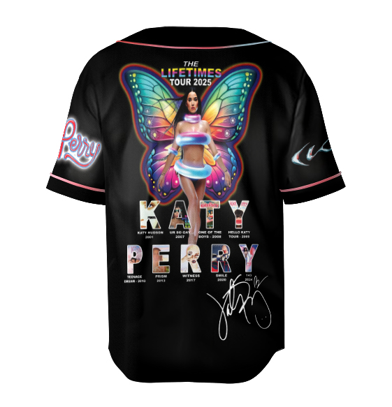 2025 Katy Perry The Lifetime Tour Jersey - Image 3