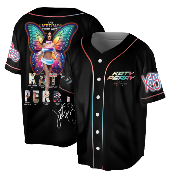 2025 Katy Perry The Lifetime Tour Jersey - Image 5