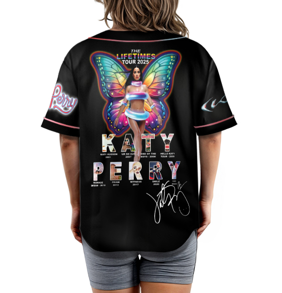 2025 Katy Perry The Lifetime Tour Jersey - Image 6