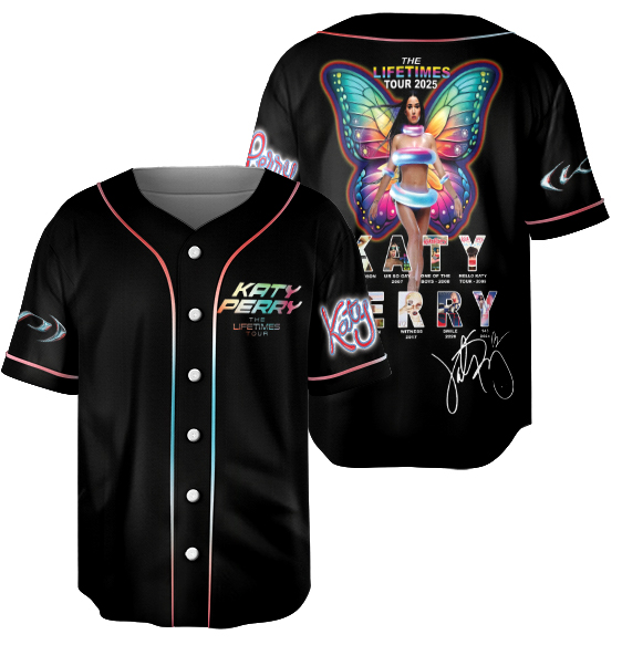 2025 Katy Perry The Lifetime Tour Jersey - Image 7