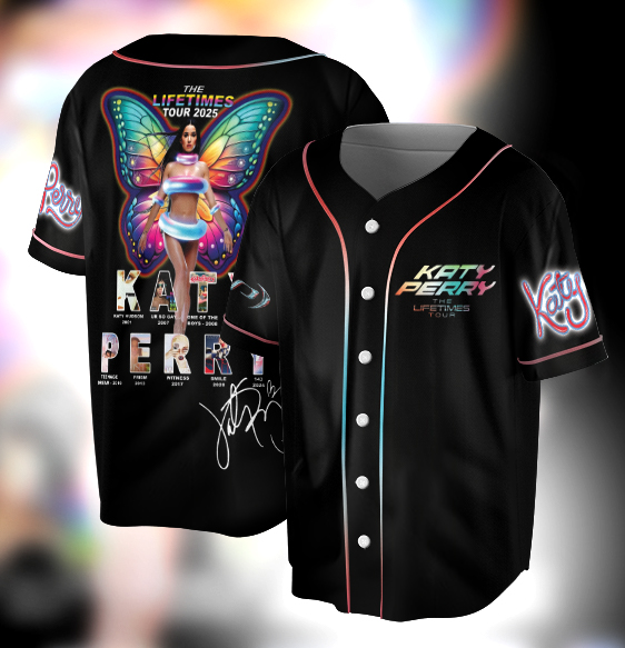 2025 Katy Perry The Lifetime Tour Jersey