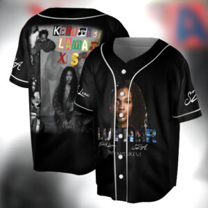 Kendrick Lamar & SZA Grand National Tour 2025 Concert Jersey,Kendrick Lamar Shirt,Sza Shirt