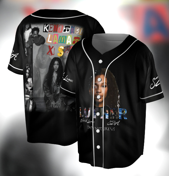 Kendrick Lamar & SZA Grand National Tour 2025 Concert Jersey,Kendrick Lamar Shirt,Sza Shirt