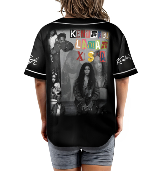 Kendrick Lamar & SZA Grand National Tour 2025 Concert Jersey,Kendrick Lamar Shirt,Sza Shirt - Image 2