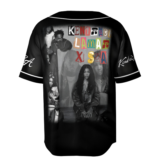 Kendrick Lamar & SZA Grand National Tour 2025 Concert Jersey,Kendrick Lamar Shirt,Sza Shirt - Image 3
