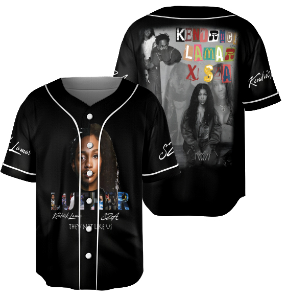 Kendrick Lamar & SZA Grand National Tour 2025 Concert Jersey,Kendrick Lamar Shirt,Sza Shirt - Image 5
