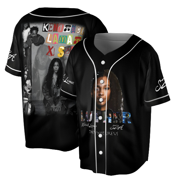 Kendrick Lamar & SZA Grand National Tour 2025 Concert Jersey,Kendrick Lamar Shirt,Sza Shirt - Image 7