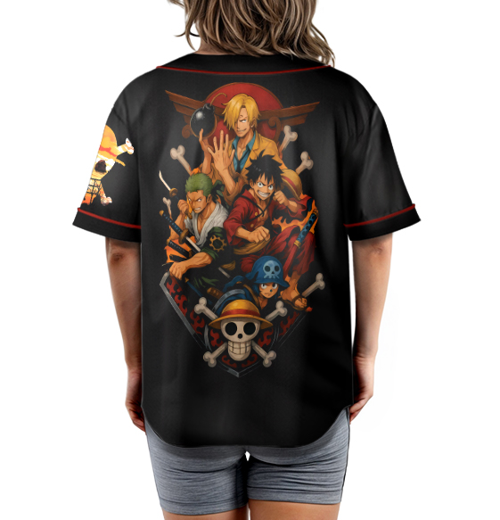 Luffy One Piece Manga Jersey, Anime One Piece Jersey - Image 3