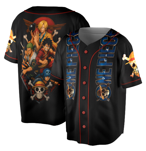Luffy One Piece Manga Jersey, Anime One Piece Jersey - Image 5