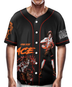 Alternative view of Monkey D. Luffy Jersey, One Piece Fan Gift, Japanese Manga Graphic Shirt
