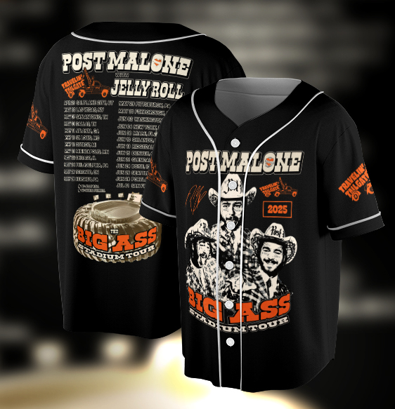 Vintage Post Malone Tour Jersey