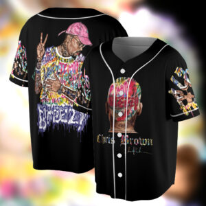 Chris Brown Breezy Bowl XX Tour Jersey, Chris Brown Fan Jersey