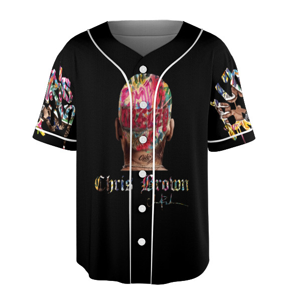 Chris Brown Breezy Bowl XX Tour Jersey, Chris Brown Fan Jersey - Image 3