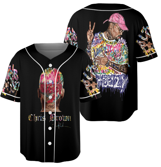 Chris Brown Breezy Bowl XX Tour Jersey, Chris Brown Fan Jersey - Image 4