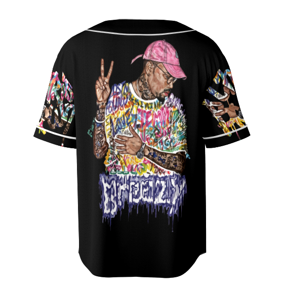 Chris Brown Breezy Bowl XX Tour Jersey, Chris Brown Fan Jersey - Image 5