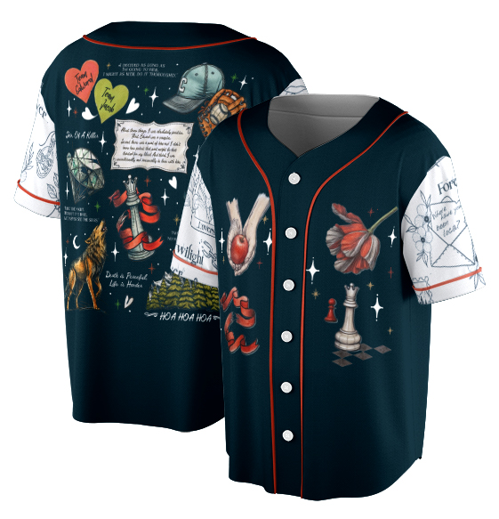 Twilight Inspired Jersey, Vampire Wolf Romance Jersey - Image 3