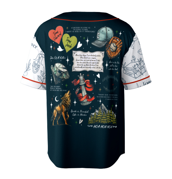 Twilight Inspired Jersey, Vampire Wolf Romance Jersey - Image 4