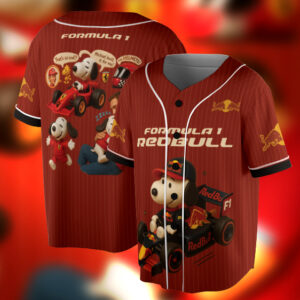 Red Bull Racing F1 Jersey, Snoopy Racing F1 Jersey