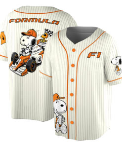 Alternative view of Snoopy Formula 1 car Jersey, Mclaren f1 Car Jersey