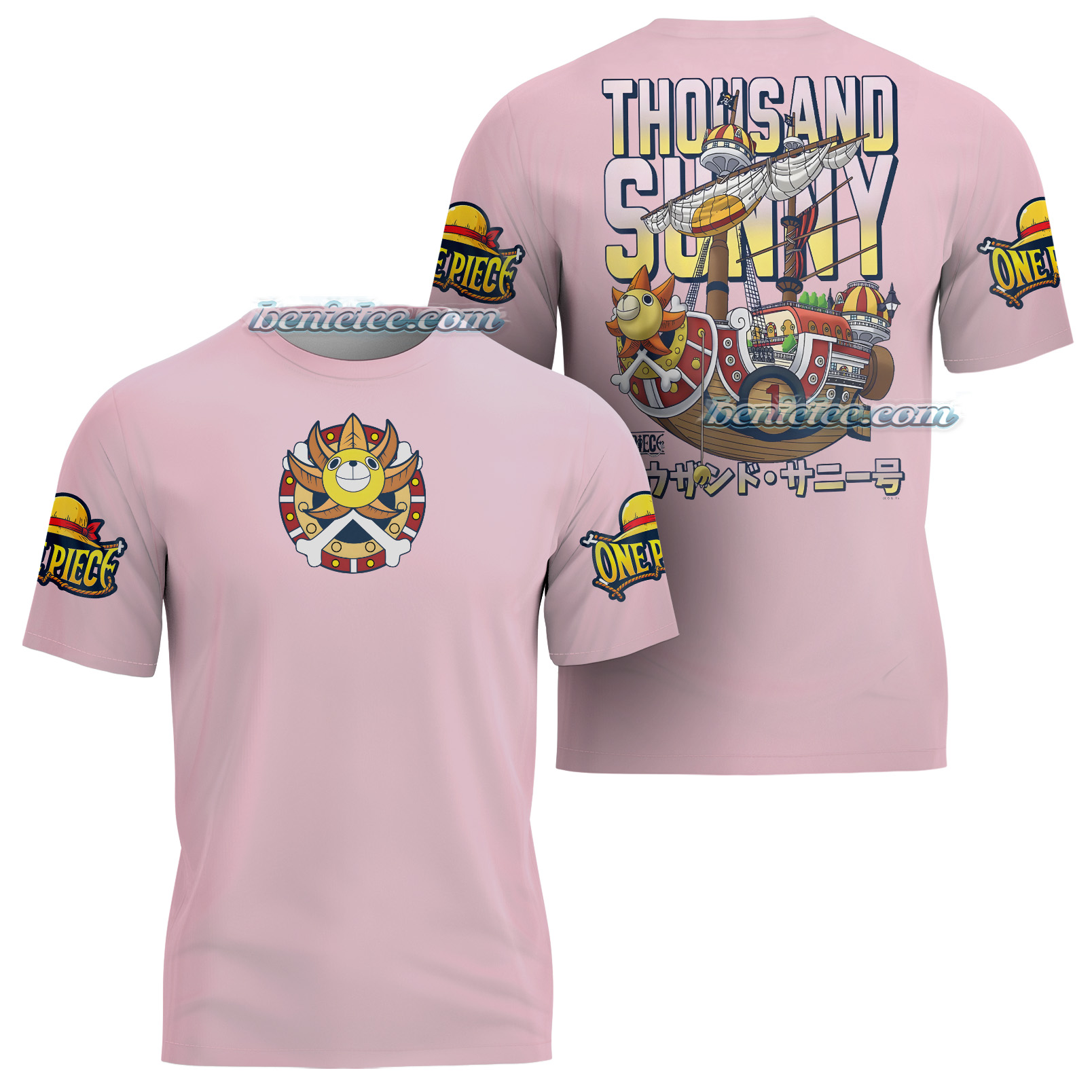 Luffy One Piece Anime Shirt 3D, Straw Hat Pirates Manga Shirt, Luffy Brothers - Image 3