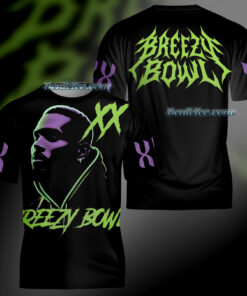 Chris Brown Shirt 3D, Breezy Bowl XX Tour Shirt