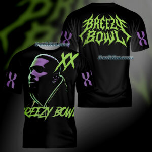 Chris Brown Shirt 3D, Breezy Bowl XX Tour Shirt