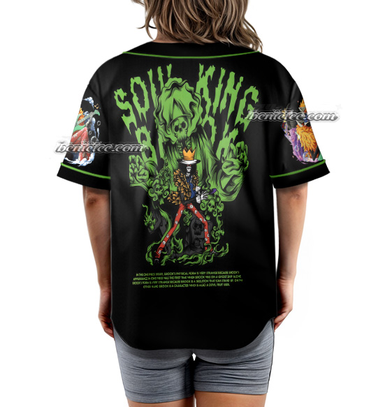 Brook Anime Baseball Jersey - Image 2