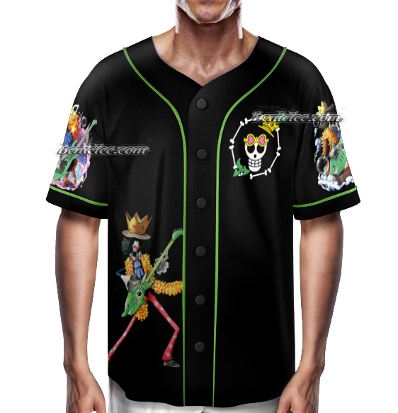 Brook Anime Baseball Jersey - Image 3