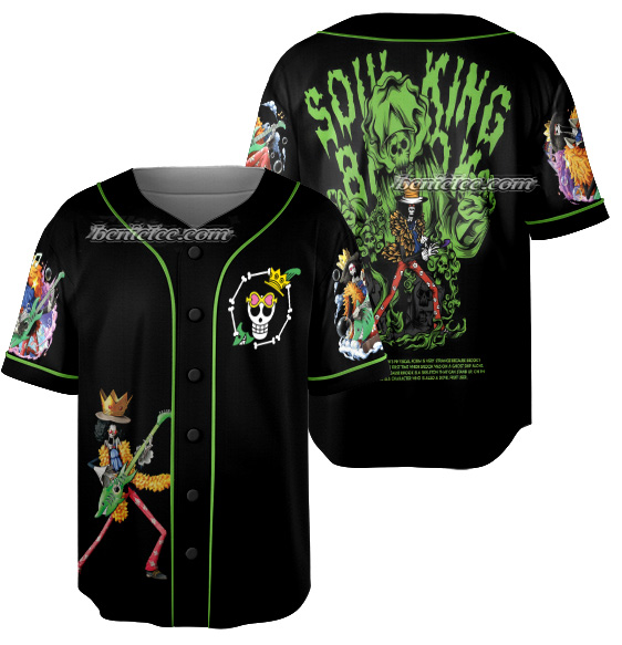 Brook Anime Baseball Jersey - Image 5