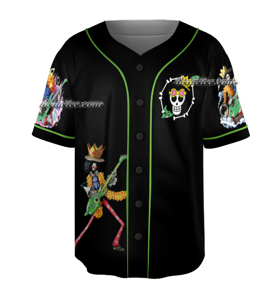 Brook Anime Baseball Jersey - Image 6
