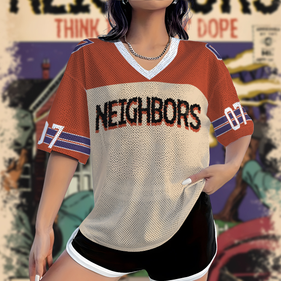 J Cole, NEIGHBORS Think I'm Sellin Dope! J Cole Football Jersey - Image 3
