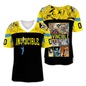 Limited Invincible Mark Grayson Superhero Football Jersey, Superhero Football Jersey