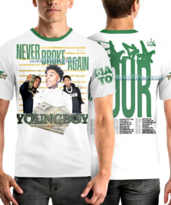 Alternative view of Young boy Never Broke Again Shirt 3D