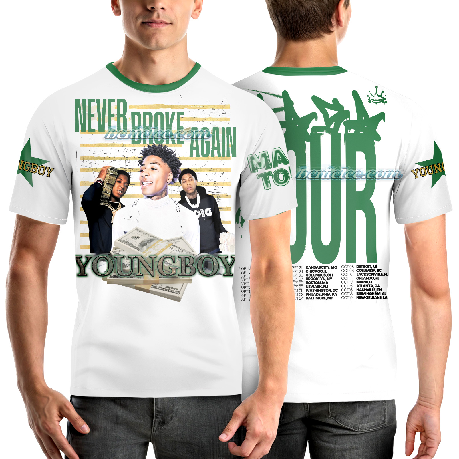 Young boy Never Broke Again Shirt 3D - Image 2