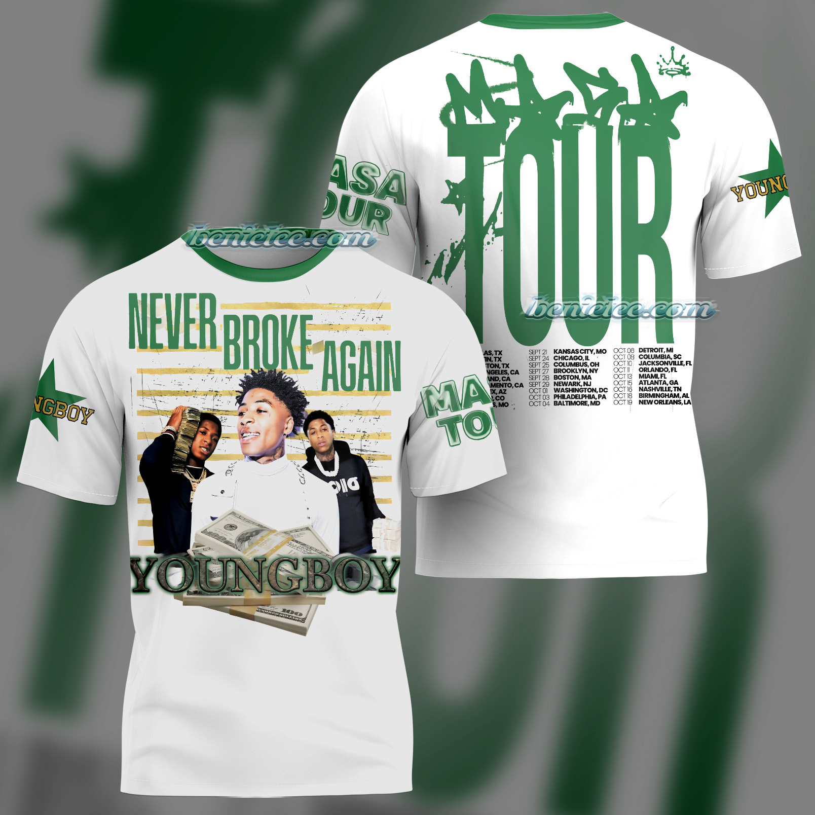 Young boy Never Broke Again Shirt 3D