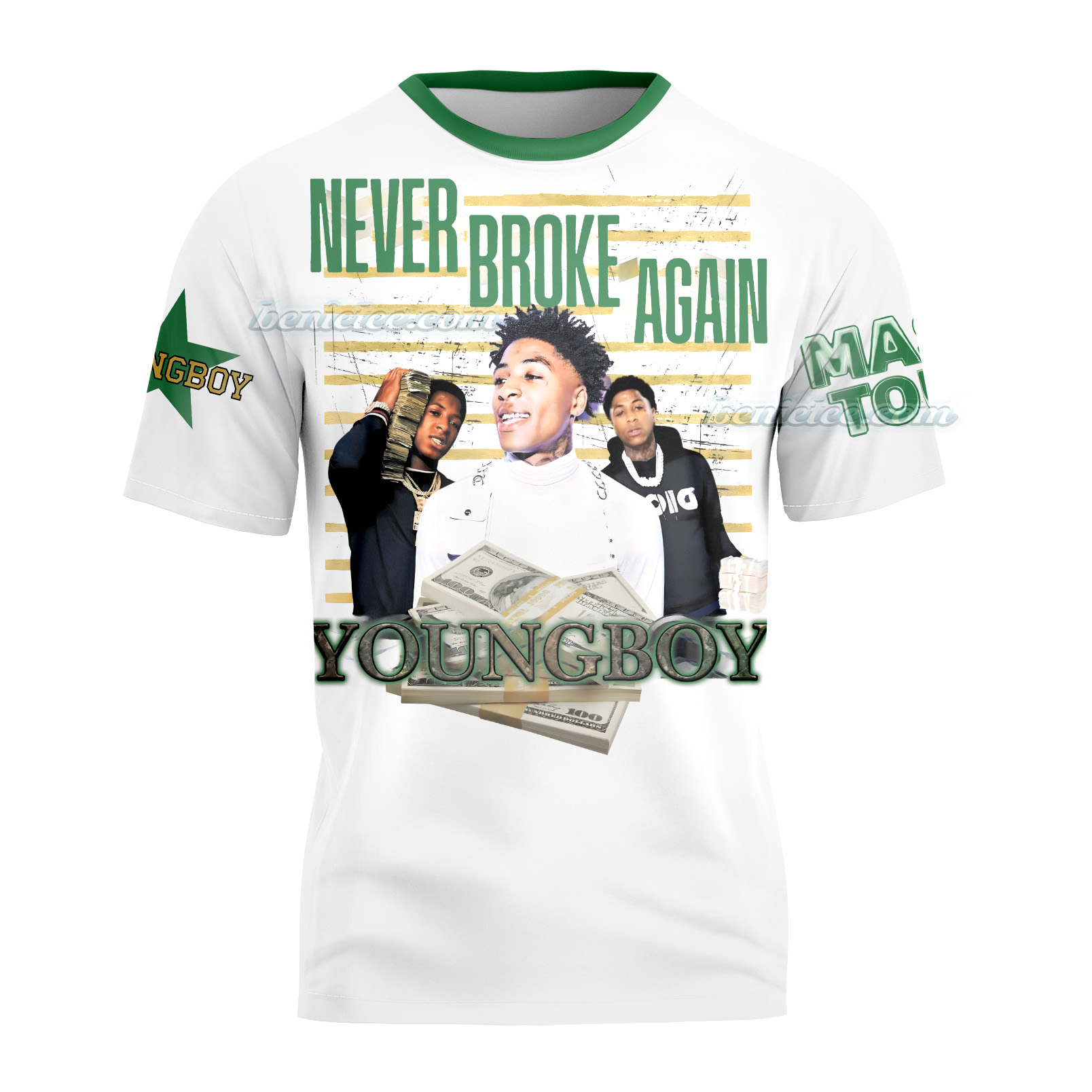 Young boy Never Broke Again Shirt 3D - Image 3