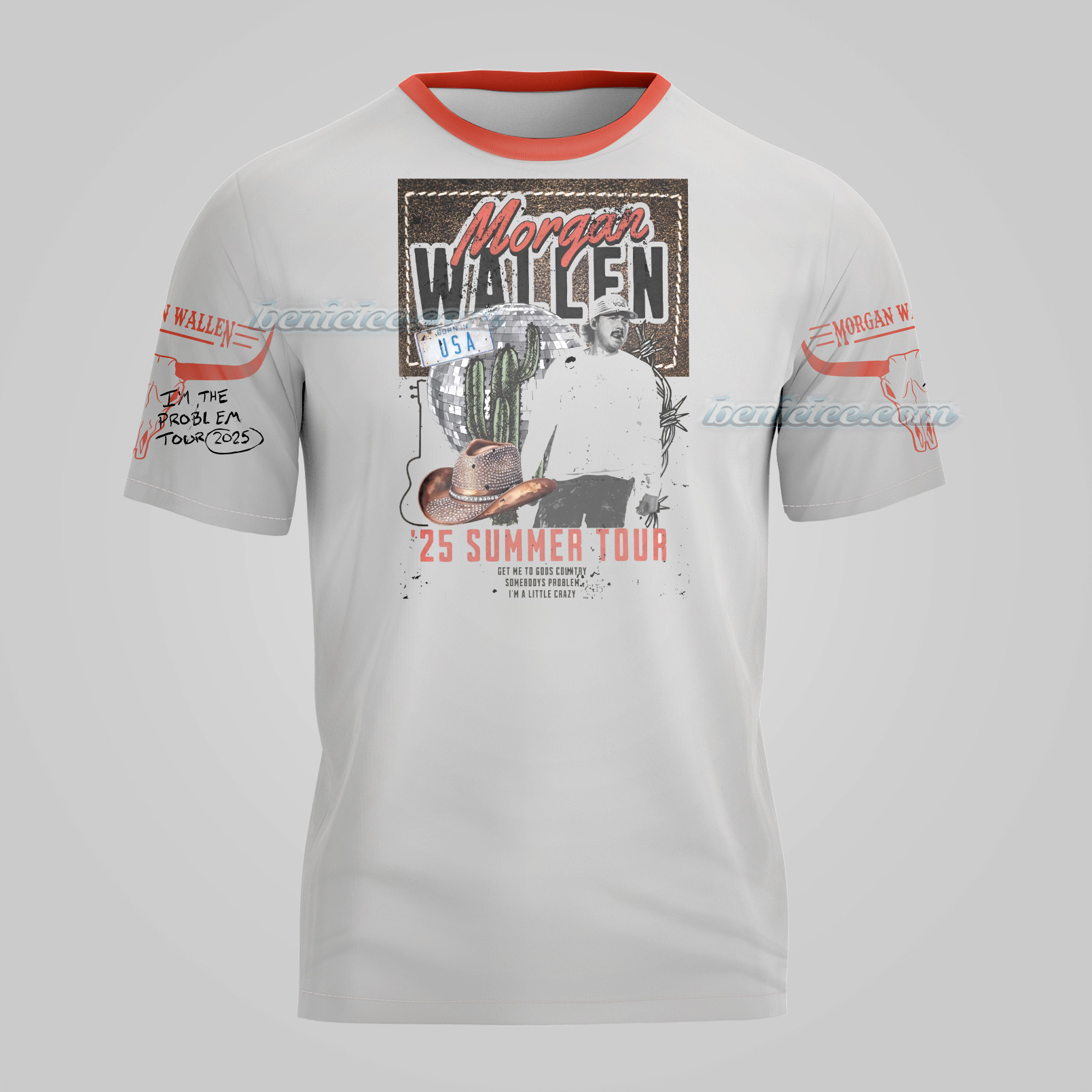 Morgan Wallen 3D Shirt, I’m The Problem Tour 2025 Shirt, Country Music Morgan Shirt - Image 5