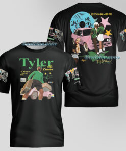 Alternative view of Tyler The Creator Graphic Tee 3D
