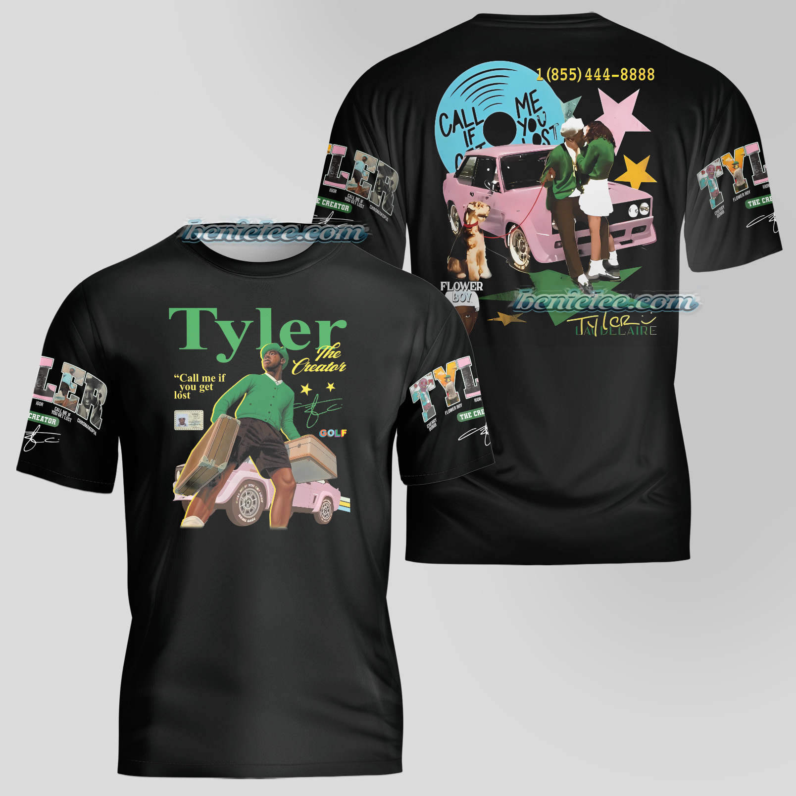 Tyler The Creator Graphic Tee 3D - Image 2