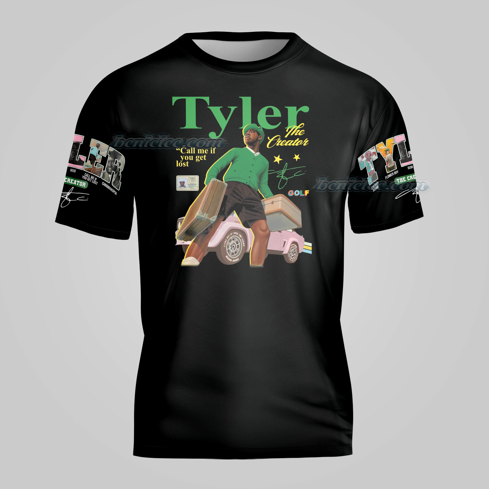 Tyler The Creator Graphic Tee 3D - Image 3
