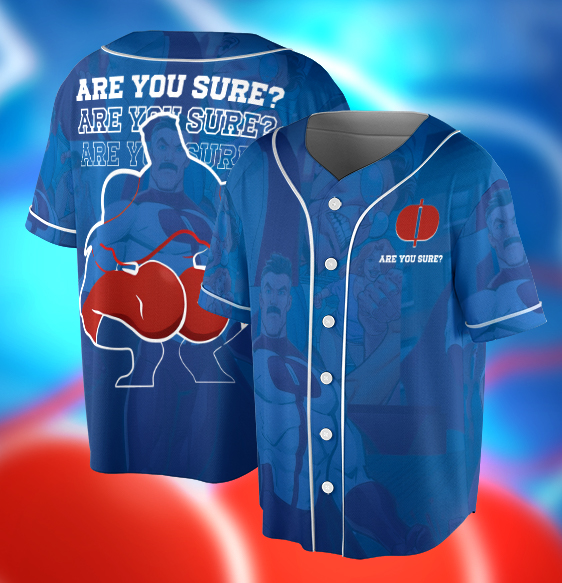 Are you sure LIMITED Omniman invincible Jersey, Invincible Funny Jersey