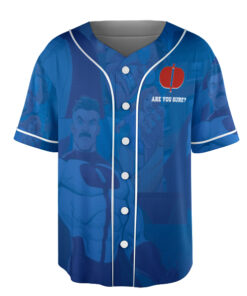 Alternative view of Are you sure LIMITED Omniman invincible Jersey, Invincible Funny Jersey