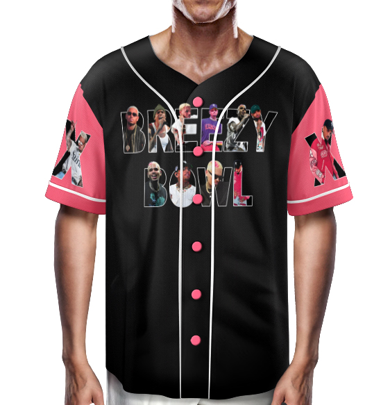 Breezy Bowl XX Jersey, Chris Brown Book Album Jersey - Image 4