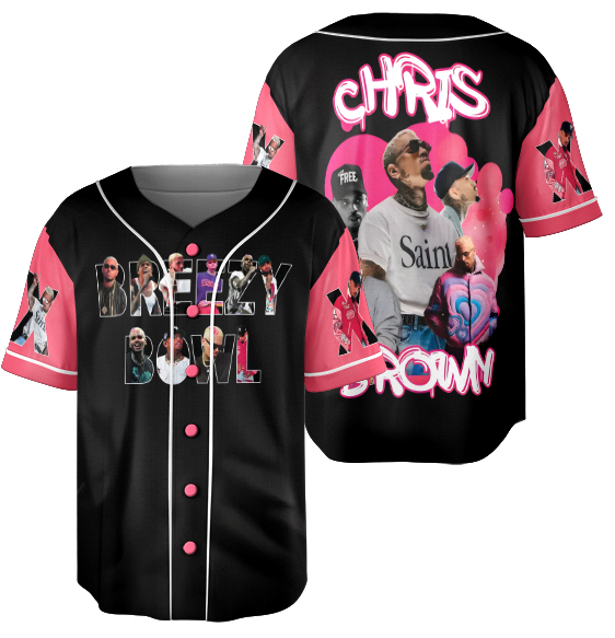 Breezy Bowl XX Jersey, Chris Brown Book Album Jersey - Image 5