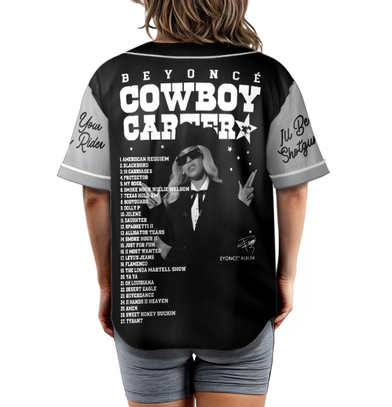 Cowboy Carter Beyonce Jersey, Cowboy Carter Tour Jersey, Beyonce Cowboy Carter - Image 4