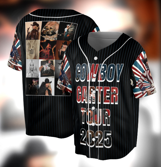 Cowboy Carter Tour 2025 Jersey, Beyonce Tour Jersey